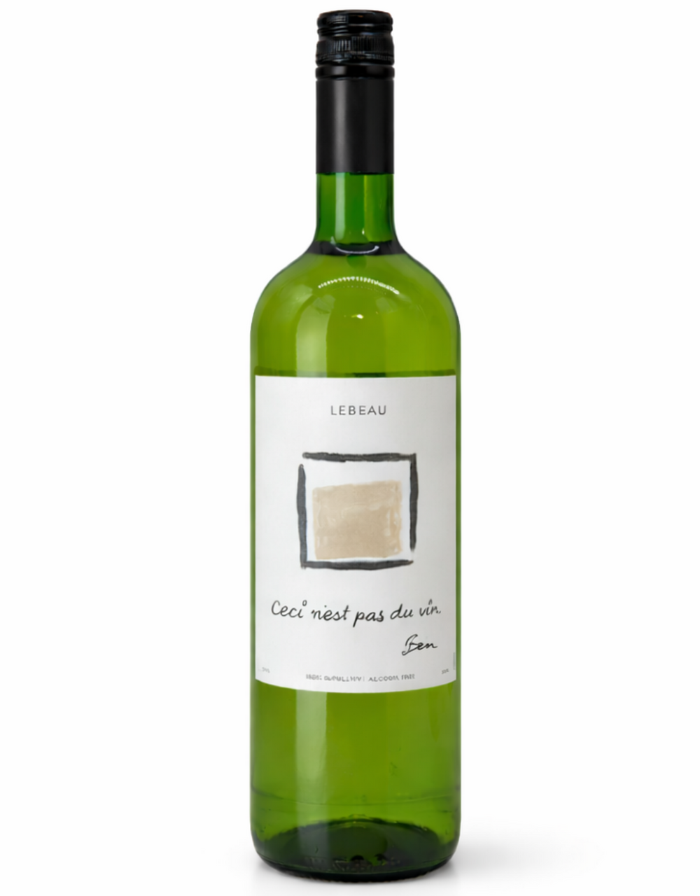 0% Lebeau, Ceci n’est pas du vin, witte wijn 75cl