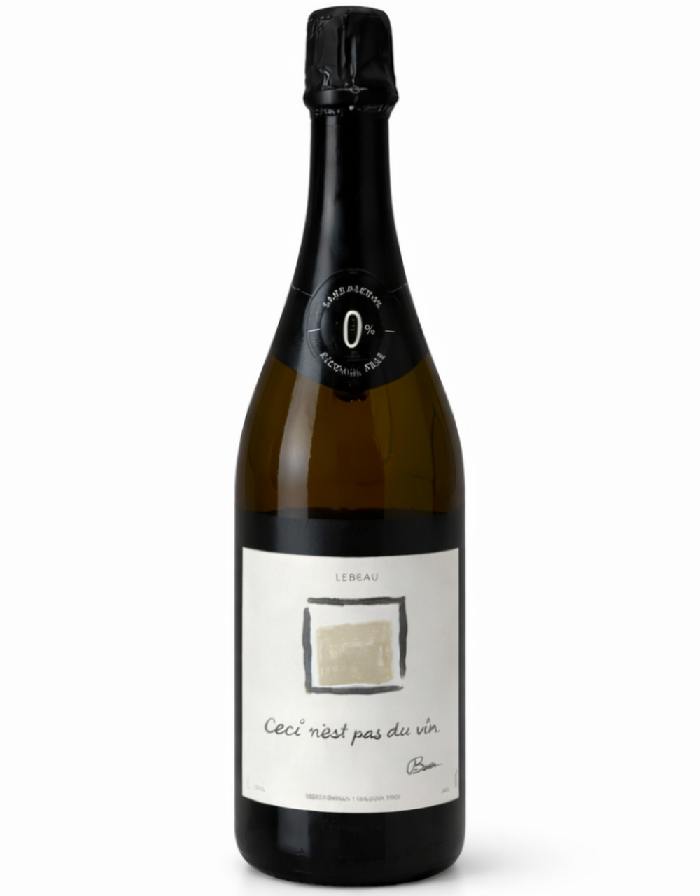 0% Lebeau, Ceci n’est pas du vin, bubbels 75cl