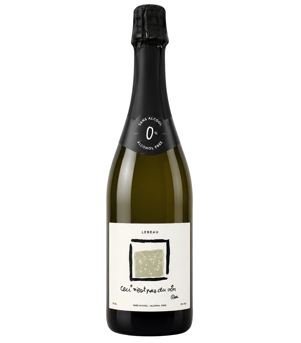 0% Lebeau, Ceci n’est pas du vin, bubbels 75cl