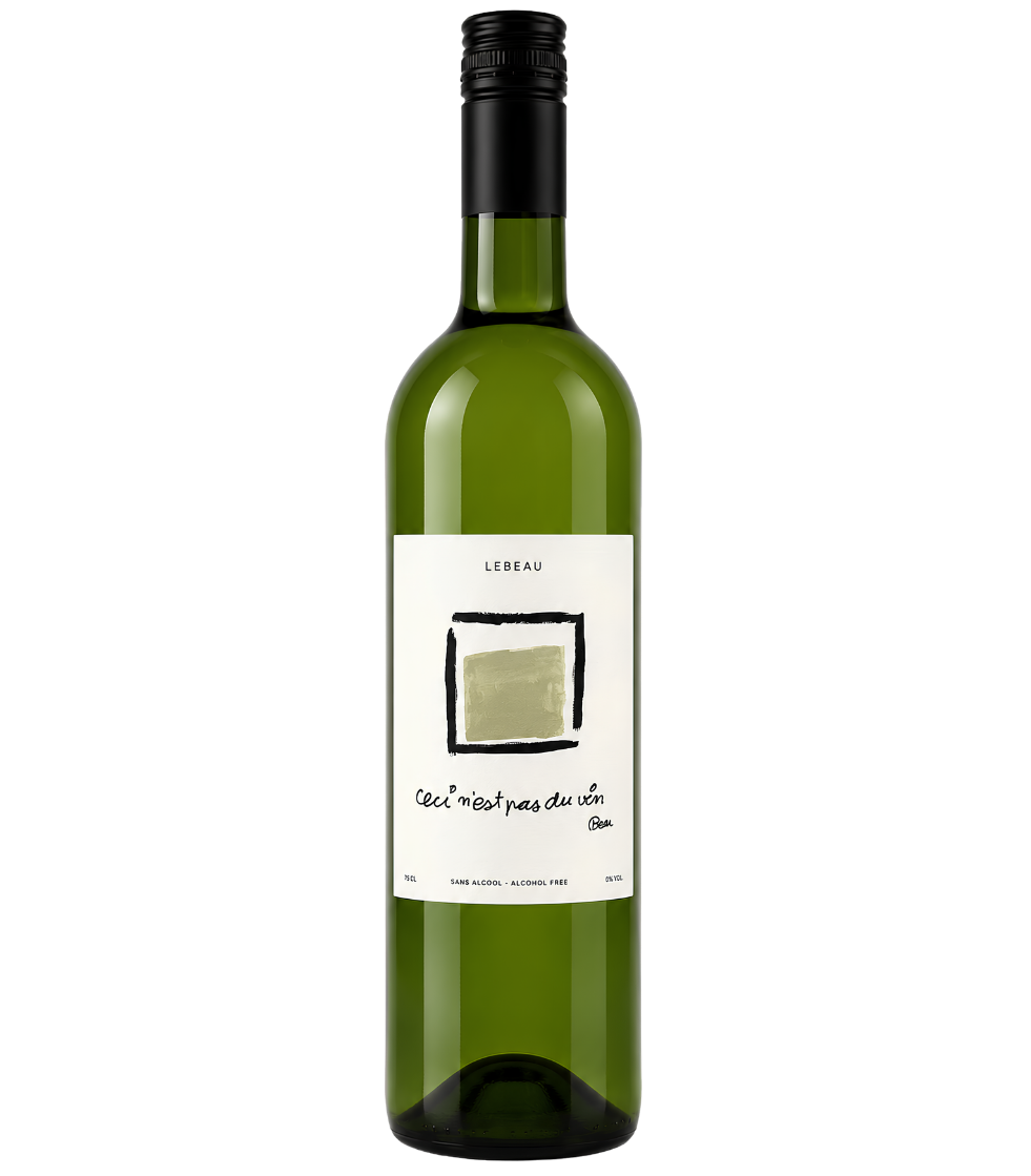 0% Lebeau, Ceci n’est pas du vin, witte wijn 75cl