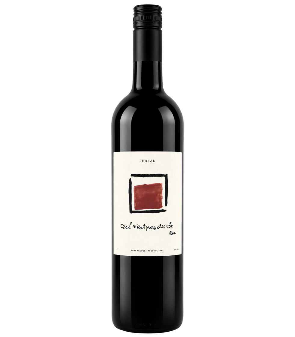 0% Lebeau, Ceci n’est pas du vin, rode wijn 75cl